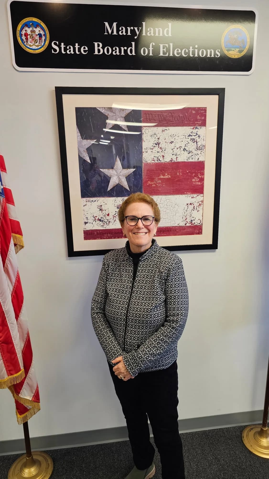 Michele W. Johnson at the Maryland State Board of Elections