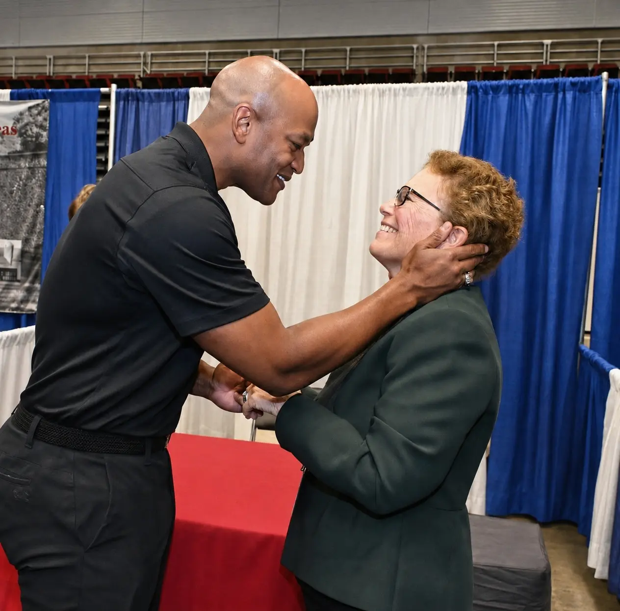 Michele W. Johnson with Governor Wes Moore
