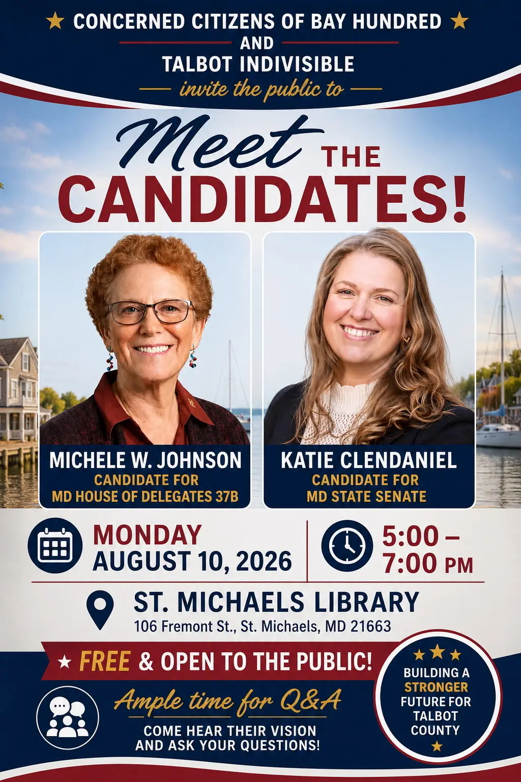 Meet the Candidates flyer