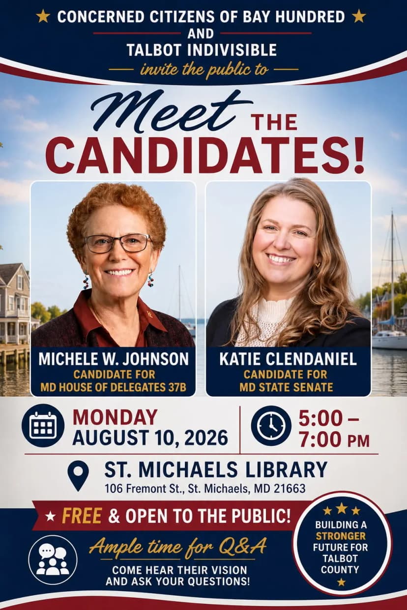 Meet the Candidates flyer